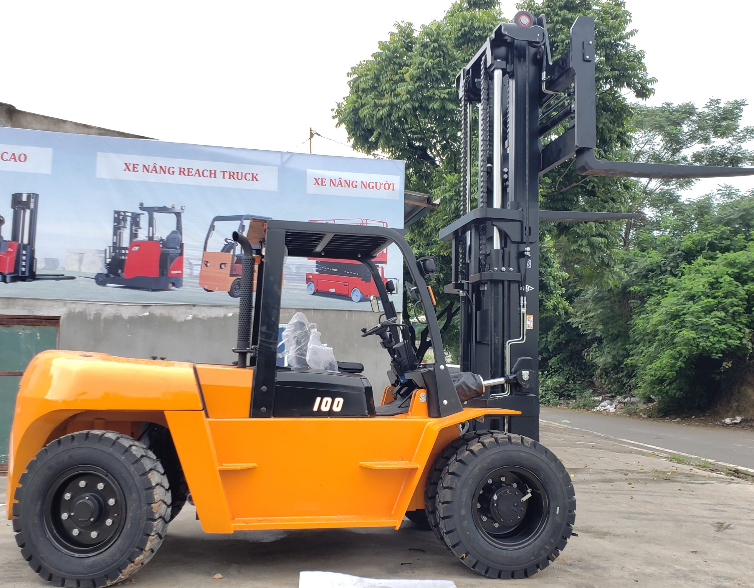 Xe nâng dầu 10 Tấn HangCha cao cấp Xe nâng dầu 10 Tấn HangCha cao cấp