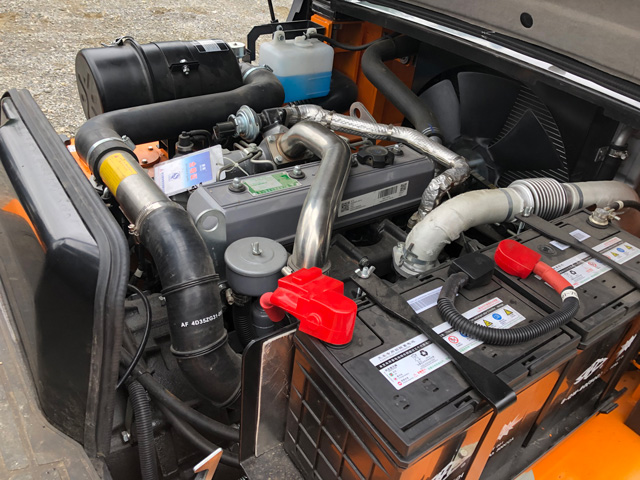 Động cơ xe nâng có Turbo tăng áp