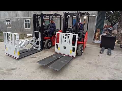 Xe nâng điện lắp bộ push pull kéo - đẩy Xe nâng điện lắp bộ push pull kéo - đẩy