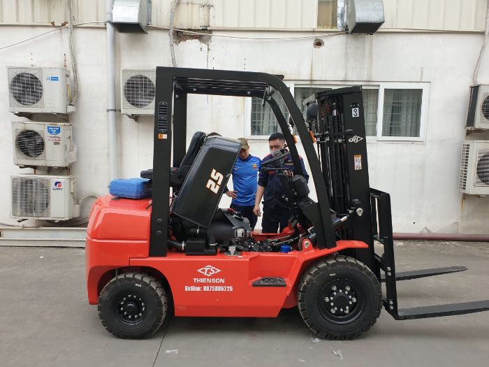Các mẫu xe nâng được Thiên Sơn cung cấp tại Yên Bái