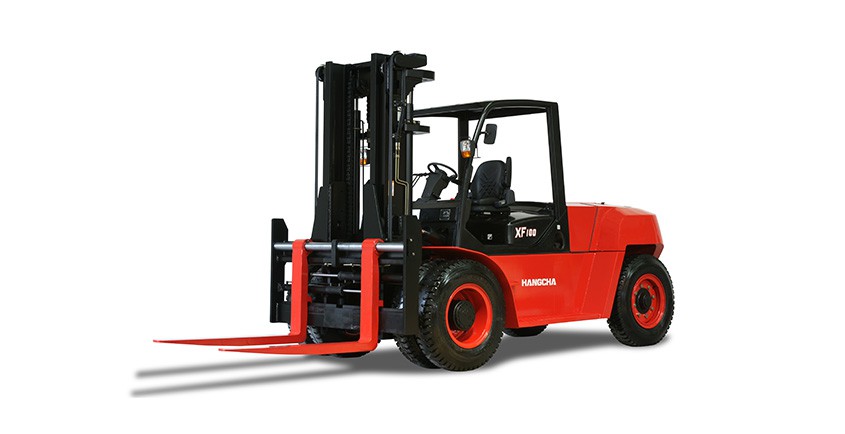 xe nâng dầu 8 tấn bản XF với ngoại hình rất bắt mắt