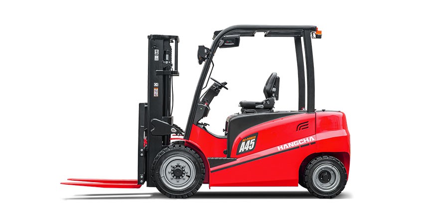 Ngoại thất xe nâng điện Hangcha 4 tấn Xe nâng điện Hangcha 4 tấn