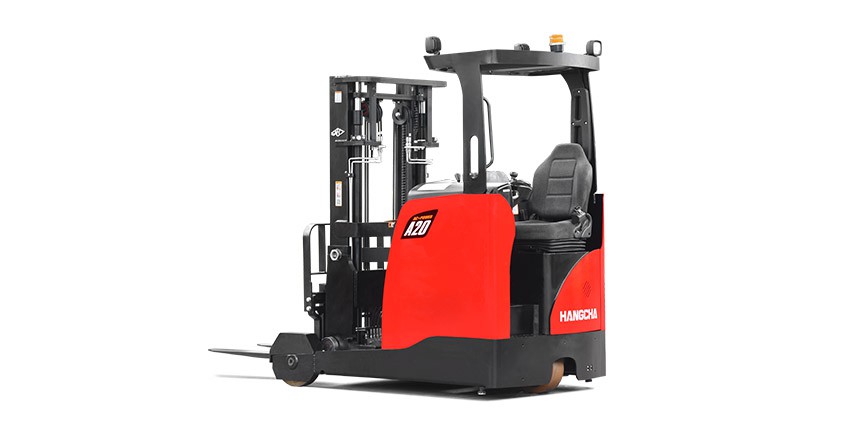 Xe nâng điện reach truck ngồi lái Xe nâng điện reach truck ngồi lái